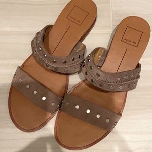 New Dolce Vita suede stud sandal 8M